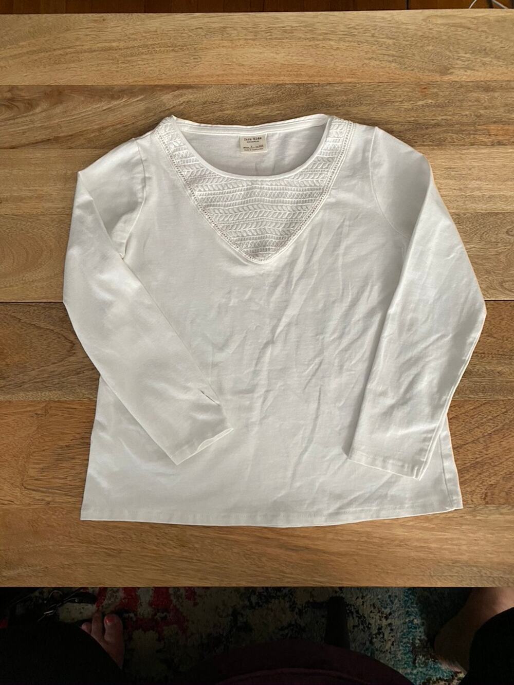 Zara Kids Girls Long Sleeve Tee | Size 7